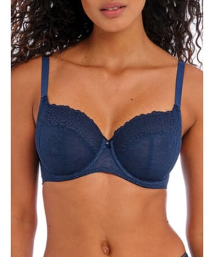Freya Catwalk Underwired Side Support Bra. Four piece cup with side support for great uplift and forward projection. This product is recommended as hand wash only.