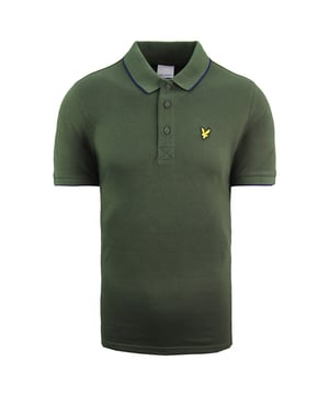 Lyle & Scott Golf Tipped Polo Manga Corta Verde Hombre Top SP1041G Z604