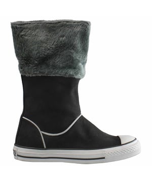 Converse CT Andover Hi Slip-On Grey Leed de cuero Botas para mujer 525938c