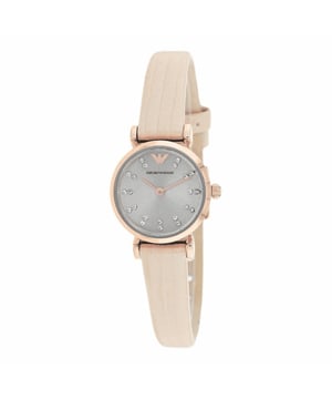 Emporio Armani AR1687 - Reloj para mujer cuarzo acero inoxidable• material: acero inoxidable• cristal: minèral• pulsera: cuero• correa: dorado• resistencia al agua: 0 m (0 ATM)• tamaño de la caja: 22 mm