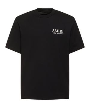 Paying homage to the Arts District of Los Angeles, Amiri's Bones Stacked T-Shirt is the perfect addition to your core staples. Expertly crafted in Italy from the finest jersey, this regular fit t-shirt for men is ideal for everyday wear, whether meeting friends for a night out, a day in the city, a walk in the part or a lazy weekend at home