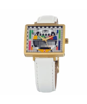 Bobroff BF0036-S013 - Reloj para mujer cuarzo acero inoxidable• material: acero inoxidable• cristal: minèral• pulsera: cuero• correa: dorado• resistencia al agua: 50 m (5 ATM)• tamaño de la caja: 36 mm