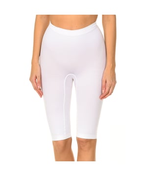 Lange shaping short met sterke compressie en hoge taille.
 Gemaakt van ultralicht garen voor maximaal comfort en effectiviteit, met absolute onzichtbaarheid onder elk type kleding.
 Het garandeert bewegingsvrijheid en een correct ademend vermogen dankzij de antibacteriële ruit.
 Samenstelling: 73% Polyamide, 27% Elastaan
 Onderhoud:
Handwas.
 Geen bleekmiddel gebruiken.
 Niet in de droger.
 Niet strijken.