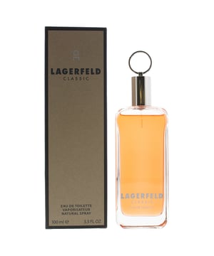 Lagerfeld Classic von Karl Lagerfeld ist ein orientalischer, holziger Herrenduft. Kopfnoten: Aldehyde, Estragon, Bergamotte, Muskatellersalbei, Zitrone und grüne Noten. Herznoten: Tabak, Sandelholz, Iris, Patchouli, Rose, Zeder und Jasmin. Basisnoten: Ambra, Vanille, Moschus, Tonkabohne und Eichenmoos. Lagerfeld Classic wurde 1978 auf den Markt gebracht.