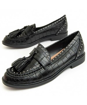 Mocasines casuales para mujeres. Ajuste cómodo. Fabricados con materiales veganos. Fabricados por otras marcas para nuestra marca.