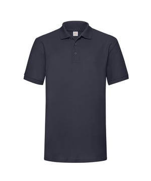 65% Polyester, 35% Katoen. Ontwerp: Eenvoudig. Mouwtype: Korte mouwen. Halsuitsnijding: Omgeslagen kraag. Hem: Tweelingnaaldsteek. Placket met 3 knopen, uitgesneden label, verstevigde schouders, getapete hals. 230gsm. Duurzaamheid: Amfori, Better Cotton Initiative, BSCI, Fair Labor Association, Oeko-Tex Standaard 100 gecertificeerd.