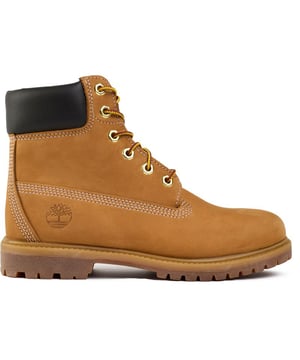 The 6 Premium Boots From Timberland; The Same Classic Silhouette That Keeps Getting Better. Waterproof Nubuck Uppers Constructed On Rugged Rubber Soles In An Iconic Work Boot Style. Padded Collar Ensures Ankle Support While The Removable, Cushioned Footbed Provides All Day Comfort.