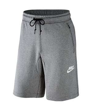 Nike Mens Fleece Sweat Shorts Grey.
Jersey Fabric with Double Weave for Warmth and Soft Feeling.
Cotton-poly Fleece Boasts a Soft Hand.
Elastic Waist with Exterior Drawstring.
Secure Zip Hand Pockets.
Button Secured Pocket at Right Rear.
Inseam Gusset Allows a Wider Range of Movement.
Body 56% Cotton, 44% Polyester, Pocket Bags 100% Polyester.
