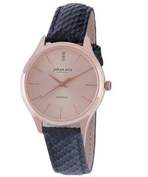 Johan eric: herlev women's gold watch..
