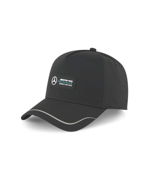 Puma Mercedes pet Man Zwart Kunststof. Authentiek stadsaccessoire van het merk Puma - streetwear/sportkleding design van Puma - Puma voor herenmode, perfect voor het dagelijks leven - Zwarte Puma pet past perfect bij de rest van je kleedkamer - comfortabel synthetisch materiaal - klassiek - Mercedes pet -