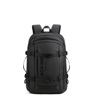 Unisex-Rucksack mit Reißverschluss. Multifunktionstaschen Innentaschen. eine Vorderseite mit Außentaschen mit Reißverschluss. fehlender Schultergurt. im Stoffgriff. Innenfächer. RucksackUnisex-Außenmaterial, innen mit Polyester gefüttert. Maße: 34,5x15x48,5 cm. Modeprodukt