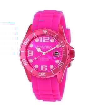 Haurex Italy Pink Dial Watch