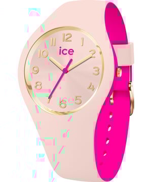 This Ice Watch Ice Duo Chic - Pinky Duo Analogue Watch for Child is the perfect timepiece to wear or to gift. It's Pink 34 mm Round case combined with the comfortable Pink Silicone watch band will ensure you enjoy this stunning timepiece without any compromise. Operated by a high quality Quartz movement and water resistant to 10 bars, your watch will keep ticking. Adopt an ultra-girly and distinguished look with the ICE duo chic - Pinky duo watch! High quality 19 cm length and 15 mm width a Pink Silicone strap with a Buckle Case diameter: 34 mm,case thickness: 9 mm, case colour: Pink and dial colour: Pink