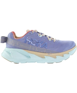 Hoka Elevon 2 Men's Trainers, a remarkable blend of performance, style, and comfort that's designed to elevate your running experience to new heights. Whether you're a seasoned athlete or a fitness enthusiast, these trainers offer a range of key features that make them stand out in the world of running shoes.

Key Features:

 Plush Cushioning:  The Hoka Elevon 2 boasts generous cushioning in the midsole, providing exceptional comfort and superior shock absorption. This feature minimizes the impact on your joints, allowing for a smoother and more comfortable run.

 Responsive Ride:  Despite their plush cushioning, these trainers offer a responsive ride. The midsole foam is designed to provide a springy and energetic feel, propelling you forward with each stride.

 Lightweight Design:  The trainers are surprisingly lightweight, ensuring that you can move swiftly and efficiently during your runs. This lightweight construction reduces fatigue, making them ideal for long-distance running.

 Breathable Upper:  The upper is constructed from breathable materials that help regulate temperature and wick away moisture, keeping your feet cool and dry throughout your workouts.

 Secure Fit:  The trainers feature a secure lacing system and a padded collar that provides a snug, secure fit, reducing the risk of blisters or discomfort.

 Versatile Traction:  The outsole is designed to provide reliable traction on various surfaces, making these trainers suitable for both road running and light trail running.

 Stylish Design:  The vibrant purple colorway adds a stylish and eye-catching element to your running gear, allowing you to make a statement while you're out on the track or trail.

 Breathable and Lightweight Tongue:  The tongue of the shoe is designed to be breathable and lightweight, enhancing overall comfort during your runs.

 Durable Construction:  These trainers are built to withstand the demands of regular running. High-quality materials and construction ensure longevity and durability.

 Versatile Performance:  The Elevon 2 is a versatile running shoe suitable for various types of runs, from quick sprints to marathon training. They provide the cushioning and support needed for all levels of runners.

The Hoka Elevon 2 Men's Trainers are a fantastic choice for those who seek a perfect balance between cushioning, responsiveness, and style. Whether you're pursuing your personal best times or simply looking for comfortable and stylish athletic shoes, these trainers are designed to meet your needs. Step into the Elevon 2 and experience the joy of running with enhanced comfort and performance.