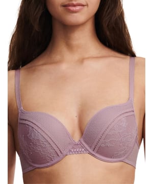 Passionata Olivia Extra Push-Up Bra. With padded cups and a plunge neckline. Product is recommended hand wash only.