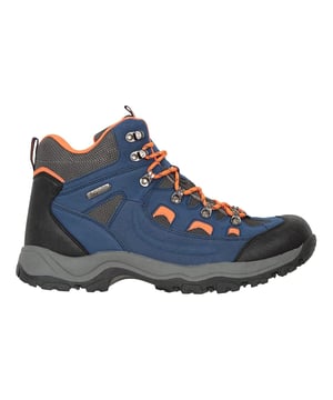 Gewebetechnik: Atmungsaktiv, Isodry, Wasserdichte Membrane. Marke: Mountain Warehouse. Obermaterial: Synthetischer Stoff, Wasserbeständig. Zum Schnüren. Einlegesohle: gepolstert, EVA. Laufsohle: Tiefer Stollen, TPR, Traktionsgriff. Ösen: 6. Gepolstertes Fußbett, Fersen- & Zehen - Stoßdämpfer. Absatz: Flach. Hoch geschnitten. Design: Kontrast Detail. Zehenstil: Rund. Material: langlebig, Leicht. Futterstoff: Netzmaterial.