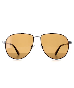 Die braune Sonnenbrille Ted Baker TB1691 Maeve 901 in Rotguss mit schwarz lackiertem Rand strahlt mit ihrem schlanken Pilotengestell und dem dezenten, aber unverwechselbaren Ted Baker-Branding Raffinesse aus. Die Sonnenbrille ist aus erstklassigen Materialien gefertigt und bietet sowohl Langlebigkeit als auch Komfort, so dass sie bei jeder Gelegenheit perfekt sitzt. Die UV-SchutzglÃ¤ser schÃ¼tzen Ihre Augen nicht nur vor den schÃ¤dlichen Sonnenstrahlen, sondern sorgen auch fÃ¼r eine kristallklare Sicht.