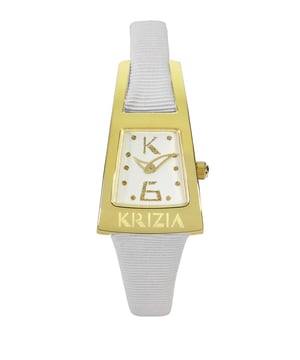 Krizia: Womens White Watch