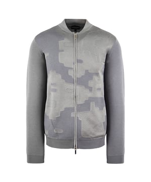 Armani Exchange Mens Grey Track Jacke