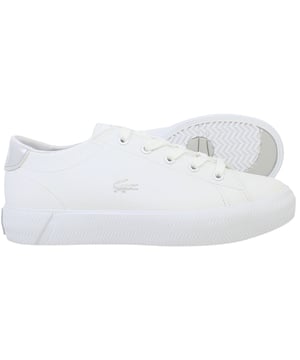 The Lacoste Gripshot 223 1 JD Kids White Trainers offer a stylish and durable option for active kids. Combining classic Lacoste design with a playful twist, these trainers are perfect for school, playtime, or casual outings.
Â 
Key Features:
Durable Canvas Upper: 

Lightweight and breathable, providing comfort and durability for daily wear.


Iconic Lacoste Branding: 

Features the signature crocodile logo on the side and subtle detailing for a stylish, sporty touch.


Cushioned Insole: 

Ensures all-day comfort and support for growing feet, ideal for active lifestyles.


Padded Collar and Tongue: 

Enhances comfort and provides a secure, snug fit around the ankle.


Rubber Outsole: 

Offers excellent grip and durability, making these trainers suitable for various surfaces.


Classic Lace-Up Design: 

Allows for an adjustable and secure fit to accommodate growing feet.


Timeless White Colorway: 

A versatile and clean design that pairs effortlessly with school uniforms, sportswear, or casual outfits.


Â 
The Lacoste Gripshot 223 1 JD Kids White Trainers are a practical and stylish choice for kids who need dependable footwear for both play and everyday activities, all while maintaining a classic look.
Â 
Â 
Â 