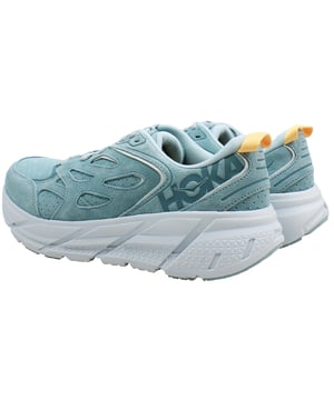 Experience the perfect blend of style and performance with the Hoka One Clifton L Unisex Trainers. These trainers are engineered to provide exceptional comfort, support, and durability, making them an ideal choice for both casual wear and athletic activities. 
Key Features: 
- Superior Cushioning: 
Featuring Hokaâ€™s signature full-compression EVA midsole, the Clifton L offers plush cushioning that absorbs impact and provides a smooth, comfortable ride. 
- Lightweight Construction: 
Despite their robust cushioning, these trainers are remarkably lightweight, reducing fatigue and allowing for effortless movement. 
- Breathable Upper: 
The upper is crafted from high-quality materials, including breathable mesh and synthetic overlays, ensuring optimal airflow and keeping your feet cool and dry. 
- Enhanced Stability: 
The Clifton L boasts a broad base and a strategically designed outsole that enhances stability and provides excellent traction on a variety of surfaces. 
- Stylish Design: 
With a sleek and versatile design, these trainers are perfect for both athletic and everyday wear. The clean lines and modern aesthetics make them a stylish addition to any wardrobe. 
- Adaptive Fit: 
The trainers feature a supportive, adaptive fit with a padded collar and tongue, along with a secure lace-up closure that ensures a snug, personalized fit. 
- Unisex Appeal: 
Designed to cater to both men and women, the Clifton L trainers offer a versatile fit and style that complements a wide range of tastes and preferences. 

Ideal for runners, gym-goers, or anyone seeking a comfortable and stylish trainer, the Hoka One Clifton L Unisex Trainers deliver on all fronts with their exceptional cushioning, lightweight feel, and contemporary design.
