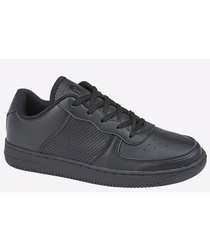 Perfect for casual days out and laid-back, effortless styling, Dek presents the Destiny women's trainers. Designed with a sleek black upper and cushioned ankle collar, these shoes look as good as they feel.
- PU Synthetic upper
- Soft textile lining
- Secure lace fastening
- Padded ankle collar
- Durable TPR Sole