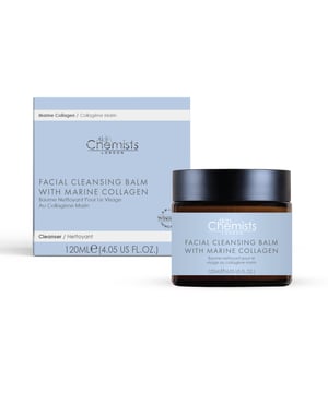 Der SkinChemists Cleansing Balm with Marine Collagen ist eine luxuriöse Formulierung mit 120 ml, die Ihre Haut reinigt und verjüngt. Mit leistungsstarken Inhaltsstoffen wie Petrolatum, Caprylic/Capric Triglyceride und nährender Sheabutter entfernt dieser Balsam effektiv Make-up und Unreinheiten und versorgt die Haut gleichzeitig mit Feuchtigkeit. Der Zusatz von Meereskollagen und Aminosäuren fördert die Elastizität und Festigkeit Ihrer Haut und lässt sie jugendlich und strahlend aussehen. Mit den sanften Peeling-Eigenschaften von Salicylsäure, Glykolsäure und Milchsäure hilft dieser Reinigungsbalsam auch, das Hautbild zu verfeinern und Poren zu verkleinern. Erleben Sie das wohltuende Aroma und die transformativen Vorteile des SkinChemists Cleansing Balm für ein frisches, sauberes und revitalisiertes Aussehen - jeden Tag.