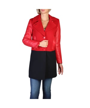Merk: Armani Exchange - Geslacht: Dames  Type: Jasje  Sluiting: Knopen  Mouwen: Lang  Vakken: 2  Materiaal: Wol 40%, Polyester 60%  Voering: Polyester 100%  Model Hoogte, cm: 175  Model Draagt Maat: S  Binnenvoering: Gevoerd  Details: Zichtbaar Logo