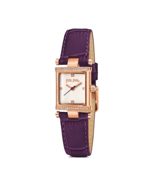 FOLLI FOLLIE WF13B037SSL watch woman quartz• material: stainless steel• glass: minerale• strap: leather• color: rose gold• water reistance: 0 m (0 ATM)• case size: 18 mm