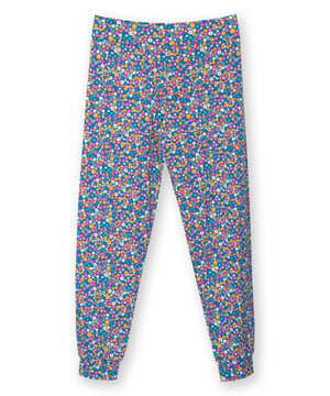 The clue is in the name... Get comfy and relax in these lovely loungers, which cleverly fit full-length on any height thanks to their cuffed ankles. The loungers pair beautifully with so many comfy and casual tops, making them the perfect choice for a lazy day. Made in organic cotton jersey with a little bit of stretch and a deep elasticated waistband, their comfort, quality and sustainability is hard to beat.