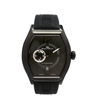 Yonger Black Dial Black Watch