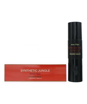 Synthetic Jungle is a Chypre fragrance for men and women, which was created by Anne Flipo and launched in 2021 by Frederic Malle. The fragrance contains top notes of Galbanum, Basil and Black Currant; middle notes of Lily-of-the-Valley, Hyacinth, Jasmine, Ylang-Ylang and Almond; and base notes of Oakmoss and Patchouli. The notes make for a natural smelling fragrance with Green qualities shining through it.