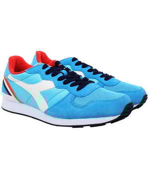 Diadora Camaro Sundek Schnürschuhe, blau, Synthetik, Herren-Sneaker 501.173810 07 65098