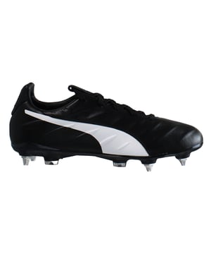 Puma King Platinum 21 MXSG Black Mens Football Stiefel