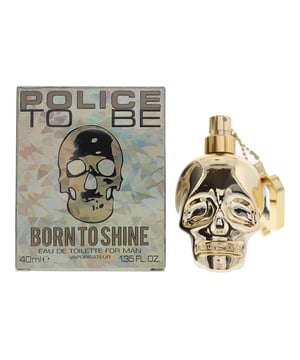 To Be Born To Shine Men is an amber fougere fragrance for men, which was launched in 2022 by Police. The fragrance contains top notes of Apple, Mandarin Orange and Mint; with middle notes of Cinnamon, Cardamom and Lavender; and base notes of Leather, Amber and Patchouli. The scent opens with a mix of Fruity and Citrus before a green heart opens up with Spices sitting on top of it.