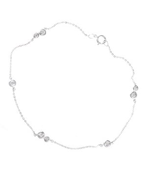 9K (375) White Gold: 1.44gr; # Diamond: 0.07ct