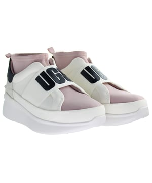 Ugg Neutra Sneaker Slip-On Veelkleurig Suède Leer Dames Trainers 1095097 JPCR