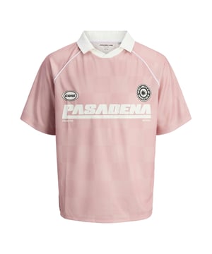 Dieses Poloshirt ist die perfekte Mischung aus sportlich und lässig! Mit seinem klassischen Polokragen und dem angedeuteten V-Ausschnitt wirkt es modern und stylisch. Das atmungsaktive Meshgewebe sorgt für ein angenehmes Tragegefühl, auch an warmen Tagen. Dank des Regular Fits sitzt es bequem und gibt dir viel Bewegungsfreiheit. Die kurzen Ärmel mit Umschlagsäumen verleihen dem Shirt einen coolen, entspannten Look. Der dezente Label-Print setzt einen sportlichen Akzent, der sich vielseitig kombinieren lässt. Egal ob für Schule, Freizeit oder Sport – dieses Poloshirt macht alles mit. Hoher Tragekomfort trifft auf ein Design, das einfach immer passt!
