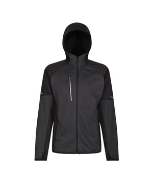 Material: 100% Polyester-Strick. Stoff: Extol Stretch. 210gsm. Design: Logo, Einfarbig. Kinnschutz, ausgeschnittenes Etikett, reflektierendes Detail. Manschette: Gebunden, Stretch, Daumenloch. Ausschnitt: Kapuze. Ärmel-Typ: Langärmelig. Kapuzen-Merkmale: Gebundene, aufgewachsene Kapuze. Taschen: 1 Brusttasche, 2 Fronttaschen, 1 RFID-Blockier-Tasche. Verschluss: Durchgehender Reißverschluss. Saum: Gebunden.