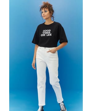 Lee - CAROL WINTER WHITE - REGULIER DROIT BLANC - 99% Coton, 1% Élasthanne