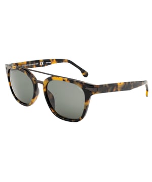 Gafas de sol de hombre de color marrón - Lozza SL4112M-0960• material: acetato• color: marrón• tamaño: 53/20/145 mm (longitud de la lente / ancho del puente / longitud de la varilla)  Category 3 - Made in Italy