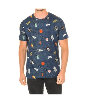 John Frank T-shirt.
 Round neck.
 Short sleeve.
 Print.
 Seams seen in tone.
 Composition: 100% cotton
 Care:
- Handwash.
 - Do not use bleach.
 - Do not use dryer.
 - Do not iron.
 - Do not dry clean.