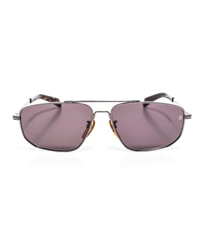 7049GS Metal Frame Sunglasses

 Shape and design:
 - These David Beckham glasses have a rectangular silhouette.

 Frame material:
 - The frame of these glasses is made of metal.
 - The use of metal provides durability and lightness to the frame.
 - This makes the glasses durable and comfortable to wear.

 Metal temples:
 - The temples are also made of metal, matching the frame material.
 - The metal on the temples adds solidity and stability to the structure of the glasses.

 Brand details:
 - DB brand engraving on the lens.
 - These design elements help to clearly identify the model as part of the David Beckham eyewear collection.

 Glasses:
 - The lenses are of high quality.
 - These lenses provide excellent UV protection and sharp, clear vision.
 Measures: Lens height: 40 mm. Lens width: 59 mm. Bridge: 15 mm. Temples: 145 mm.
 Composition: Metal
 Care:
Use a soft, clean microfiber cloth to clean your sunglasses. This type of cloth will not scratch the lenses.
 Avoid using abrasive cleaning products, detergents, alcohol or acetone, as they can damage lenses and anti-reflective treatments.