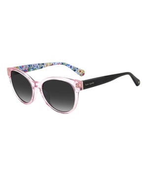 Kate Spade Vrouwen Zonnebril NATHALIEGS35J - Materiaal: Acetaat - Kleur frame: Roze - Afmetingen: 55/17/140 mm (Diameter lens / Brug formaat / Lengte veren)