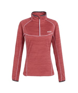 96% gerecycled polyester, 4% elasthaan. Stof: Vlies. Ontwerp: Eenvoudig. 220gsm. Stoftechnologie: Duurzaam, Flexibel, Vochtafvoerend. Halslijn: Hoog-Neck. Mouwtype: Met lange mouwen. Bevestiging: halve rits. 8 UK: 32 in. 10 VK: 34 in. 12 VK: 36 in. 14 VK: 38 in. 20 VK: 45 in. 22 VK: 48 in. 24 VK: 50 in. 26 UK: 52 in. 18 VK: 43 in. 16 VK: 40 in.
