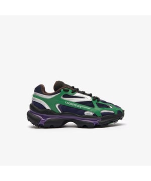 . • Progressive Running Sneaker • Breathable Mesh Upper with Synthetic overlays • Synthetic metallic panels with embossed detailing • Outer Synthetic Leather Cage design printed with Active Branding • EVA midsole with TPU support • Textured rubber outsole • Rounded rope laces • Mesh lining.