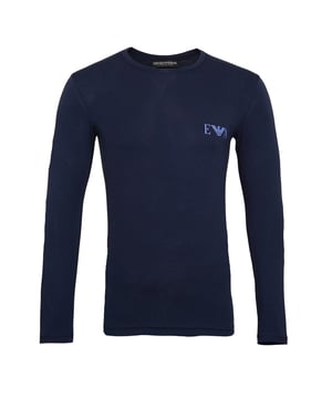 Diese Hemden von EMPORIO ARMANI sind aus einer Baumwollmischung gefertigt. Dank des weichen Baumwolljerseys sitzen sie bequem. Der Rundhalsausschnitt und die Logos sind ein echter Hingucker.