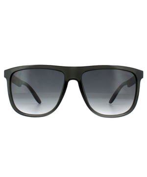 Las gafas de sol Carrera 5003 DDL/JJ Dark Gray Gradient tienen un estilo retro clásico y la montura es muy ligera y cómoda de llevar.