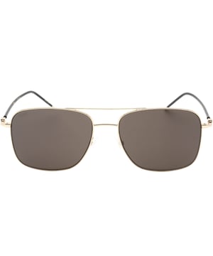Hugo Boss 1310 0J5G IR Gold Sunglasses. Make a statement with these Hugo Boss Sunglasses. Crafted with style and elegance, they offer 100% UV protection, making them the perfect accessory to an unforgettable look. The perfect accessory to take your style up a notch!. Lens Width = 58mm, Nose Bridge Width = 17mm, Arm Length = 145mm, Made In China. Hugo Boss Gold 1310 0J5G IR  Sunglasses. Sunglasses, Sunglasses Case, Cleaning Cloth and Care Instructions all Included, 100% Protection Against UVA & UVB Sunlight and Conform to British Standard EN 1836:2005. Style Code: 1310 0J5G IR