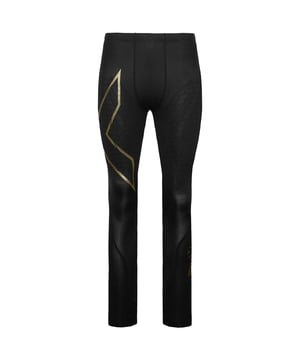 The Light Speed Compression Tights with revolutionary Muscle Containment Stamping (MCS) technology, are developed with a detailed understanding of the impact running has on the legs, reducing muscle movement, damage and fatigue for your best run yet.The Light Speed Compression Tights with revolutionary Muscle Containment Stamping (MCS) technology, are developed with a detailed understanding of the impact running has on the legs, reducing muscle movement, damage and fatigue for your best run yet. 

Fabric Benefits: 
 
MUSCLE CONTAINMENT STAMPING (MCS) 
Muscle Containment Stamping (MCS) traces quadriceps; to dissipate the load transfer on the knee joint, and calf; to alleivate muscle strain during the toe phase of running. 


LIGHTWEIGHT & FLEXIBLE SUPPORT 
Powerful, lightweight PWX fabric with circular knit 360-degree stretch, reduces muscle movement and damage whilst maintaining flexibility for ultimate sports performance. 


GRADUATED COMPRESSION 
Firm graduated compression boosts blood flow to muscles, improving performance, lowering risk of injury and speeding up recovery.  


WAISTBAND STORAGE 
Drawstring waistband for secure fit with three back pockets providing storage for phone, cards and keys as well as gels. 


QUICK-DRYING
High quality, durable, moisture-wicking yarns outlast the competition and keep the skin cool and dry. 


BE SEEN 
Signature reflective X logos on thigh and calf provide 360-degree visibility in low-light conditions.
